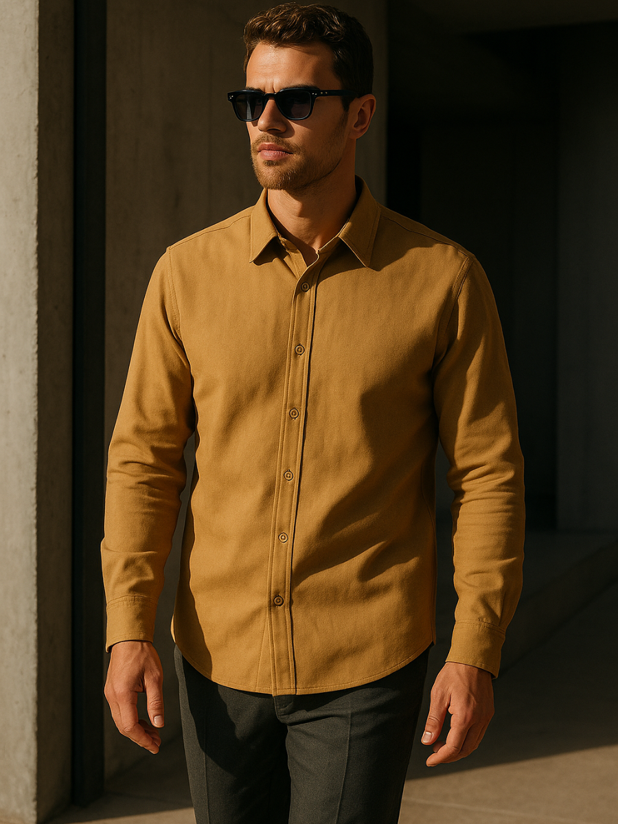 The Tivoli Classic Shirt Camel