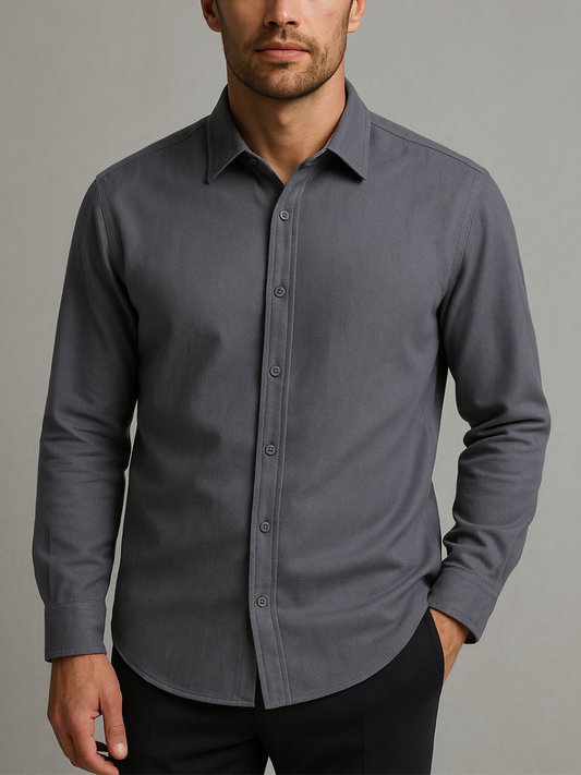 The Tivoli Classic Shirt Blue Grey
