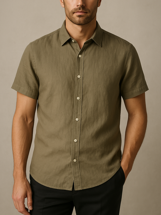 The Lerici Resort Shirt Army Green