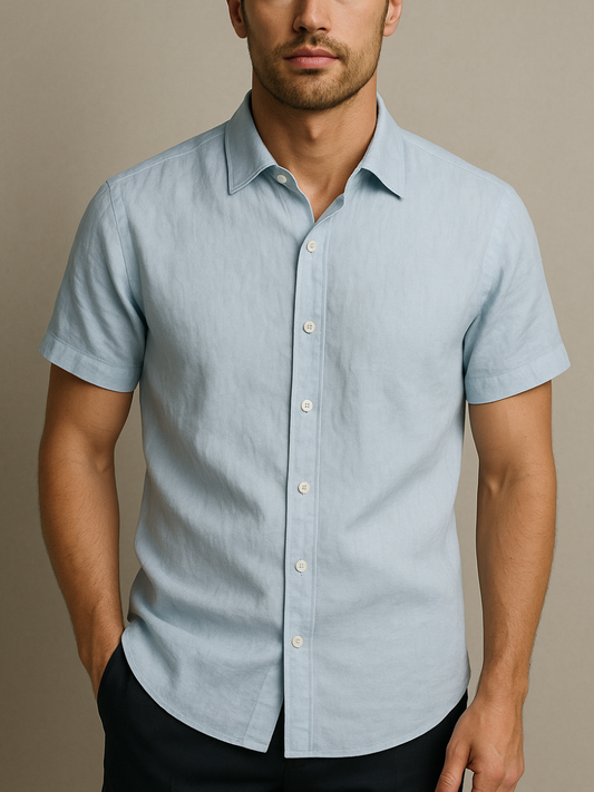 The Lerici Resort Shirt Sky Blue